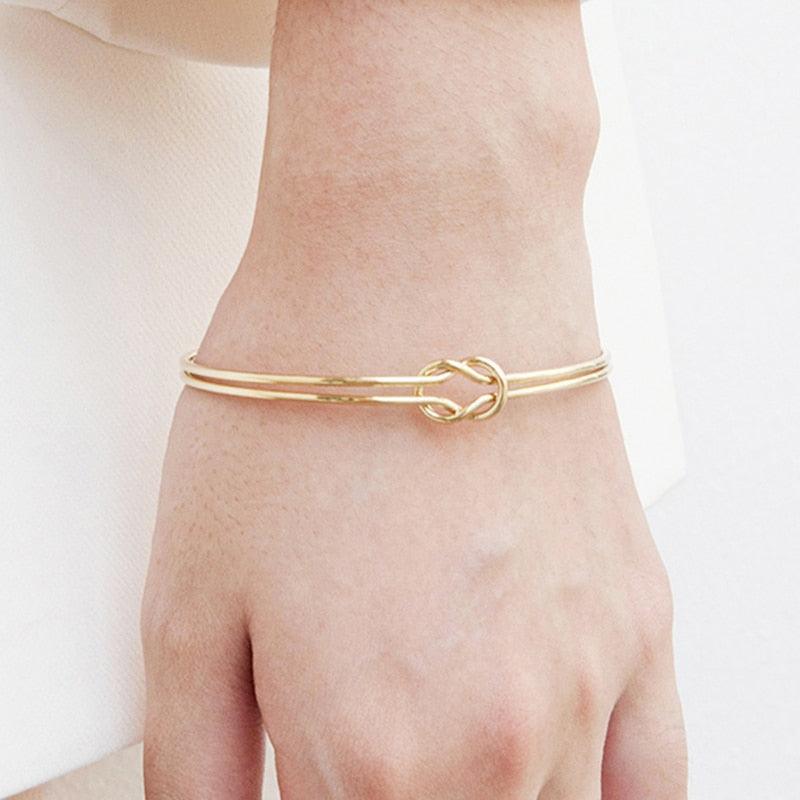 Bracelete Duplo com Nó - Sundian - Sundian