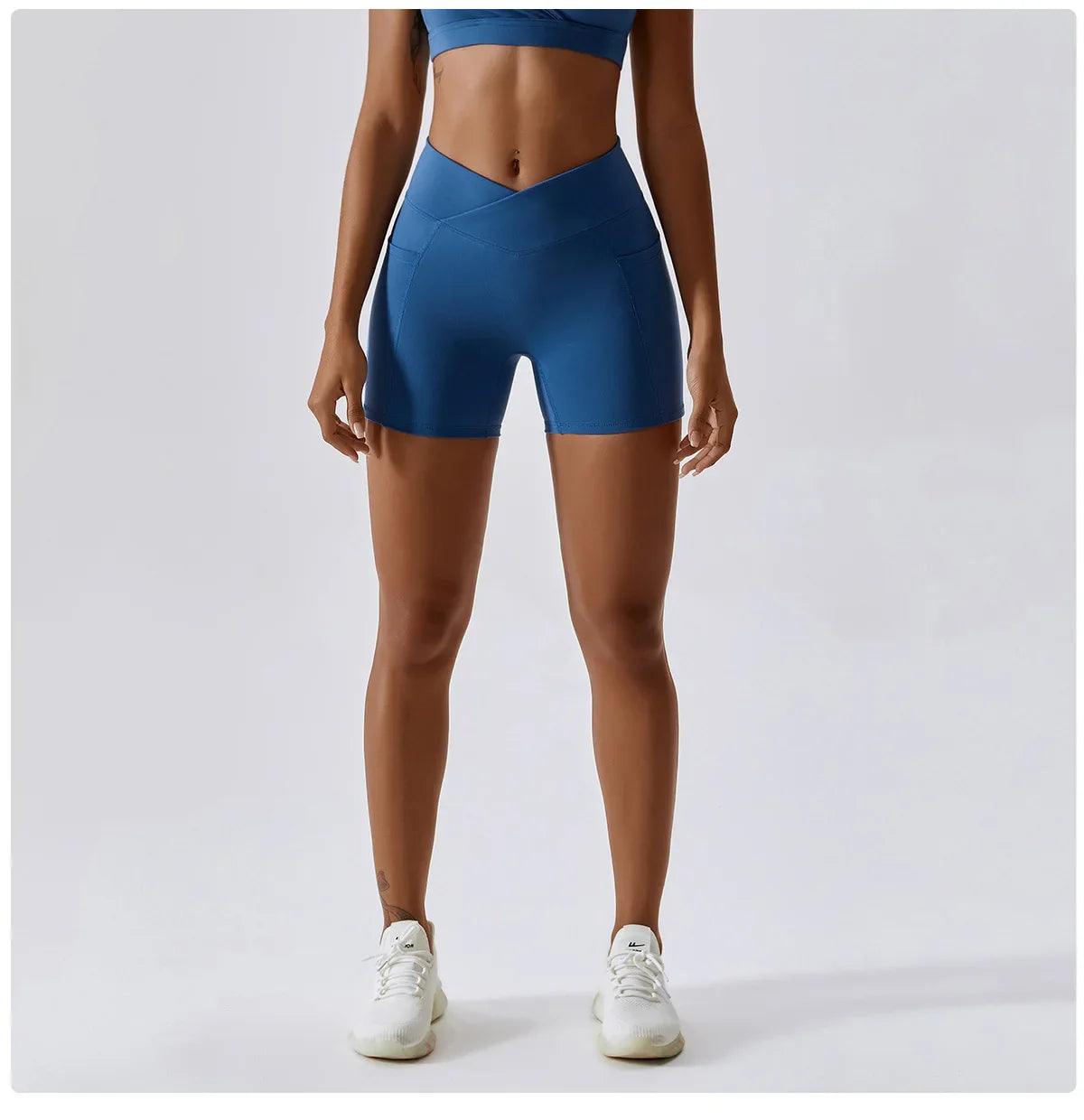 Shorts Fitness Feminino Com Bolso Zephyros - Sundian - Sundian