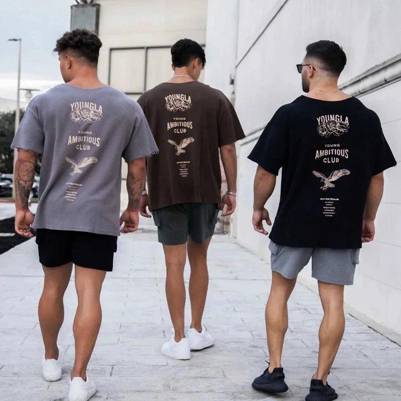 Camiseta Esportiva Oversized Masculina Pump - Sundian - Sundian