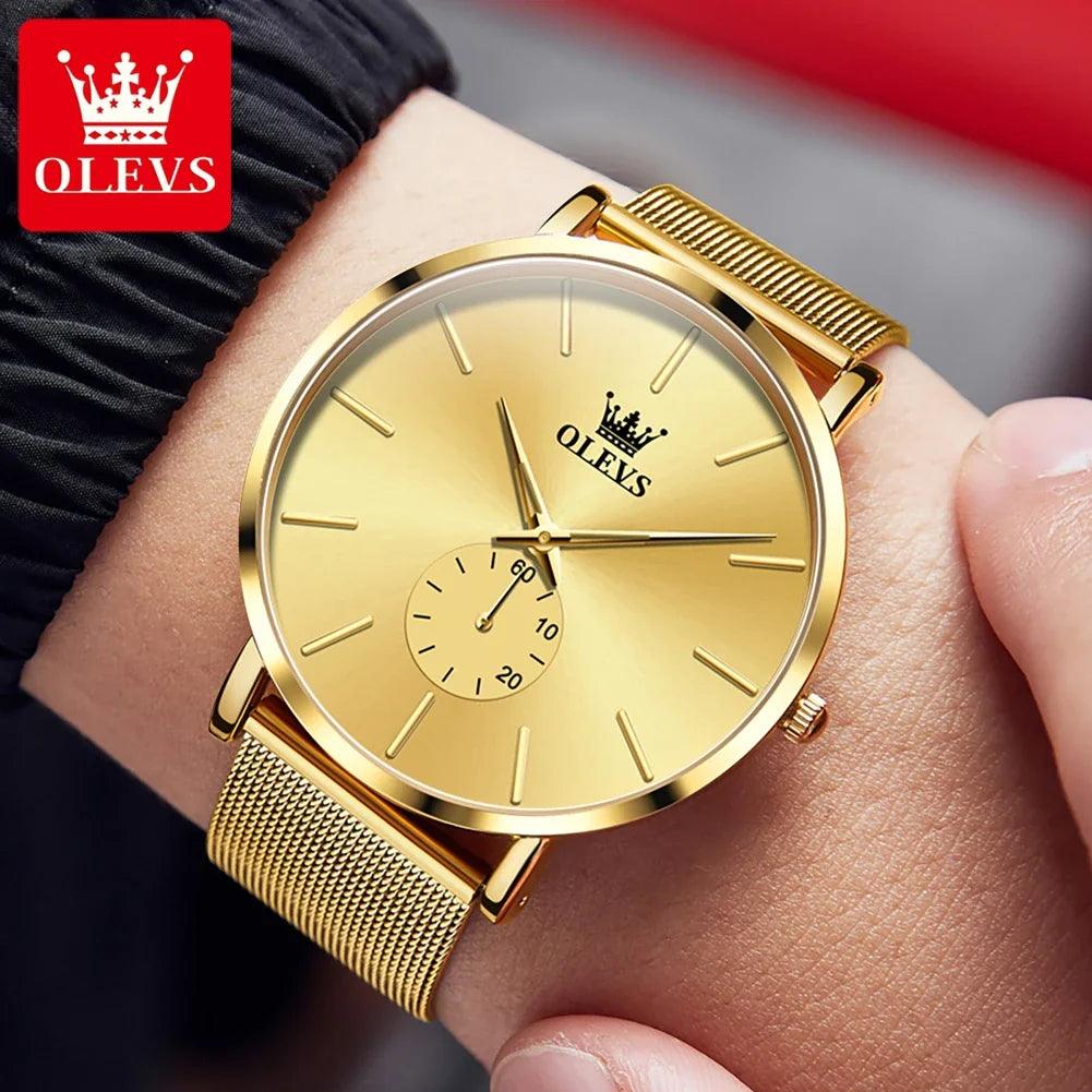 Relógio Masculino Original Ultra Fino Lyrae - Sundian - Sundian