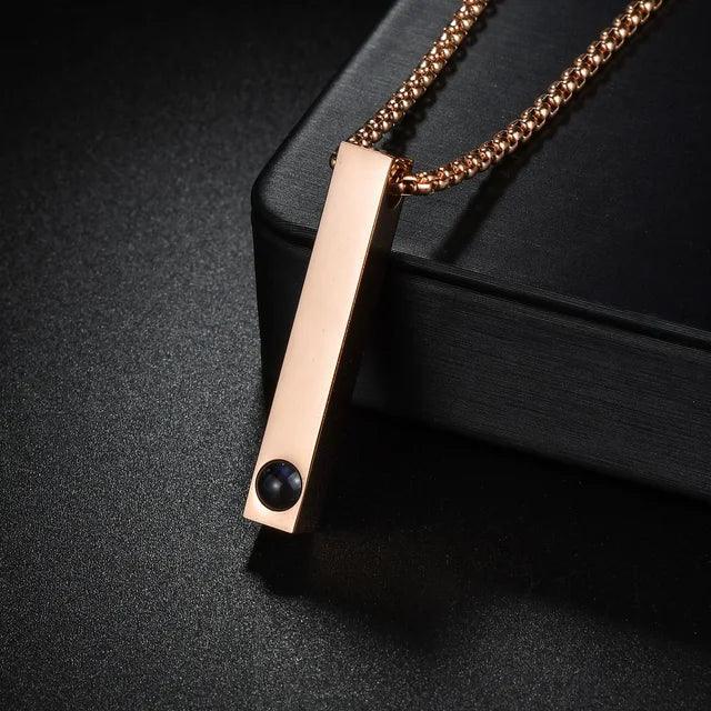 Eternidad - Collar con foto personalizado