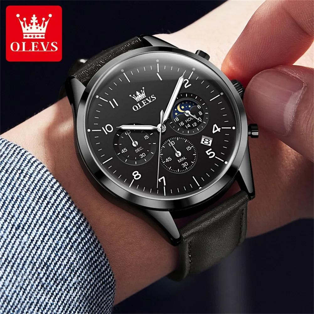 Relógio Masculino Original Lunar Quartzo - Sundian - Sundian