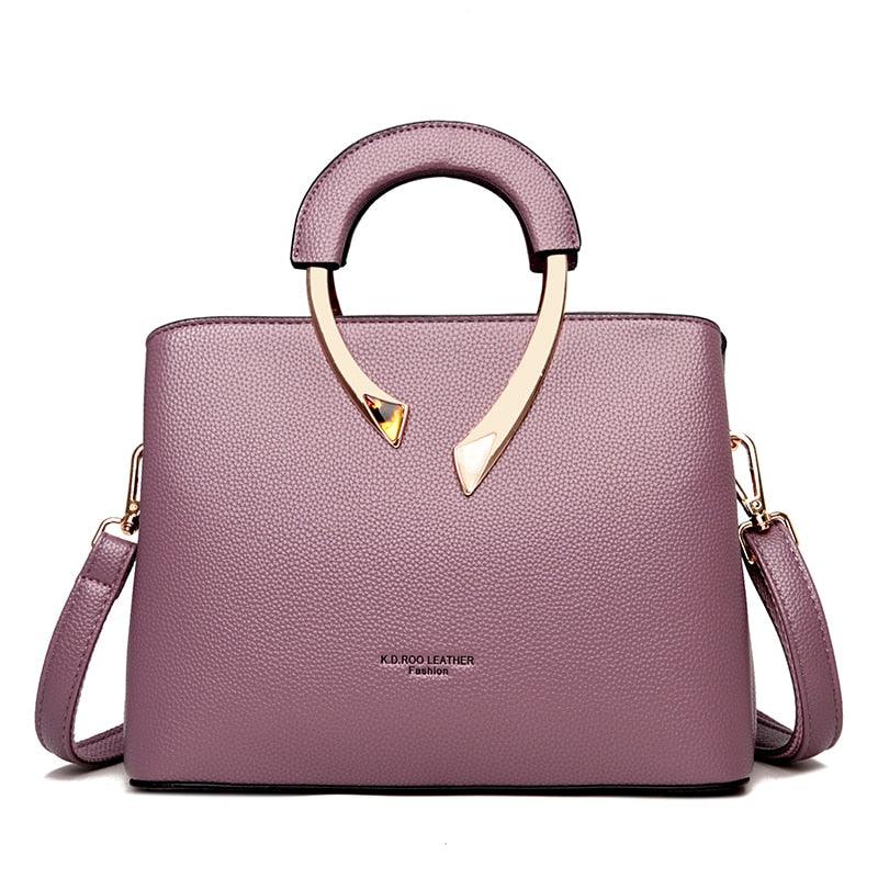 Bolsa Feminina de Couro Elegance - Sundian