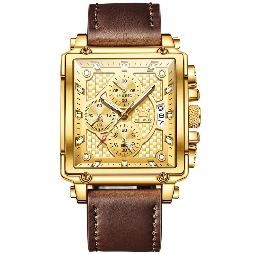 Relógio Masculino Original Quadrado Chronos - Sundian - Sundian
