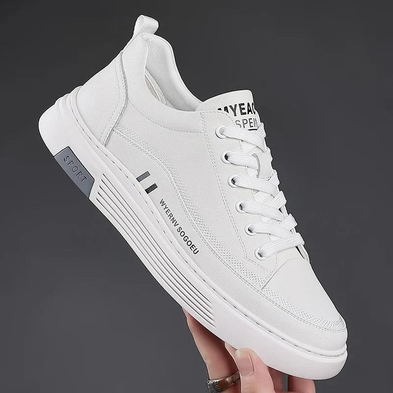 Tênis Casual Sport Flat - Couro Legítimo - Sundian - Sundian