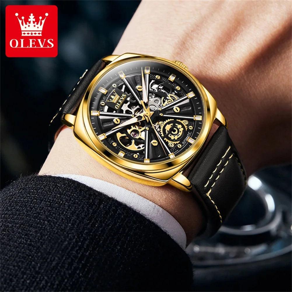 Relógio Masculino Automático Esqueleto - Sundian - Sundian