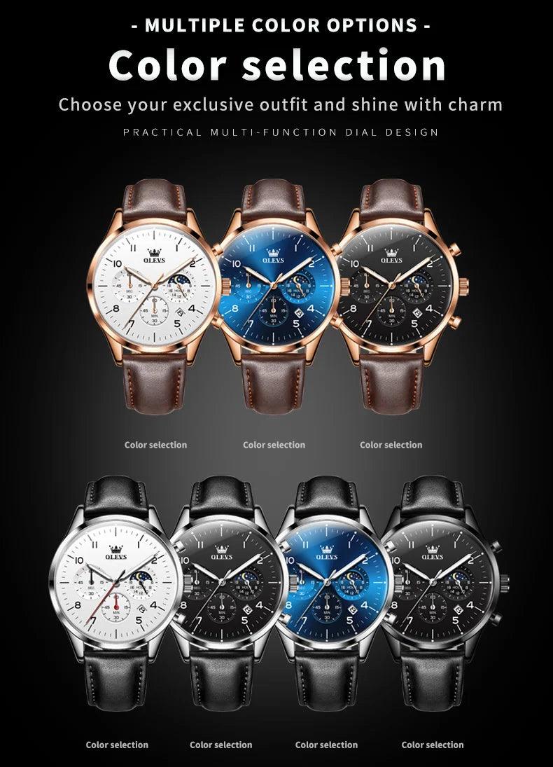 Relógio Masculino Original Lunar Quartzo - Sundian - Sundian