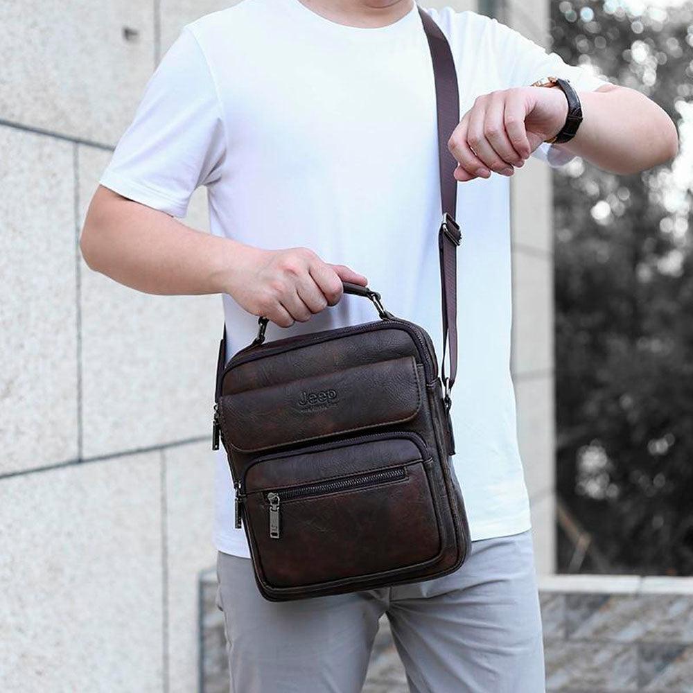 Bolsa de Couro Jeep Martim - Sundian