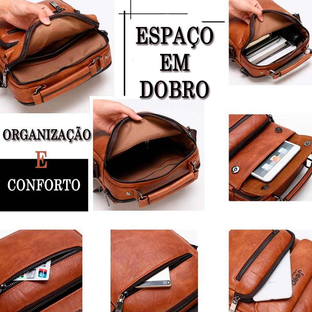 Bolsa de Couro Jeep Martim - Sundian
