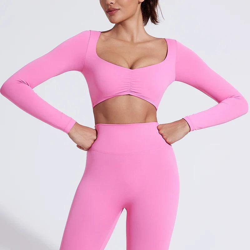 Top Fitness Feminino Manga Longa - Sundian - Sundian