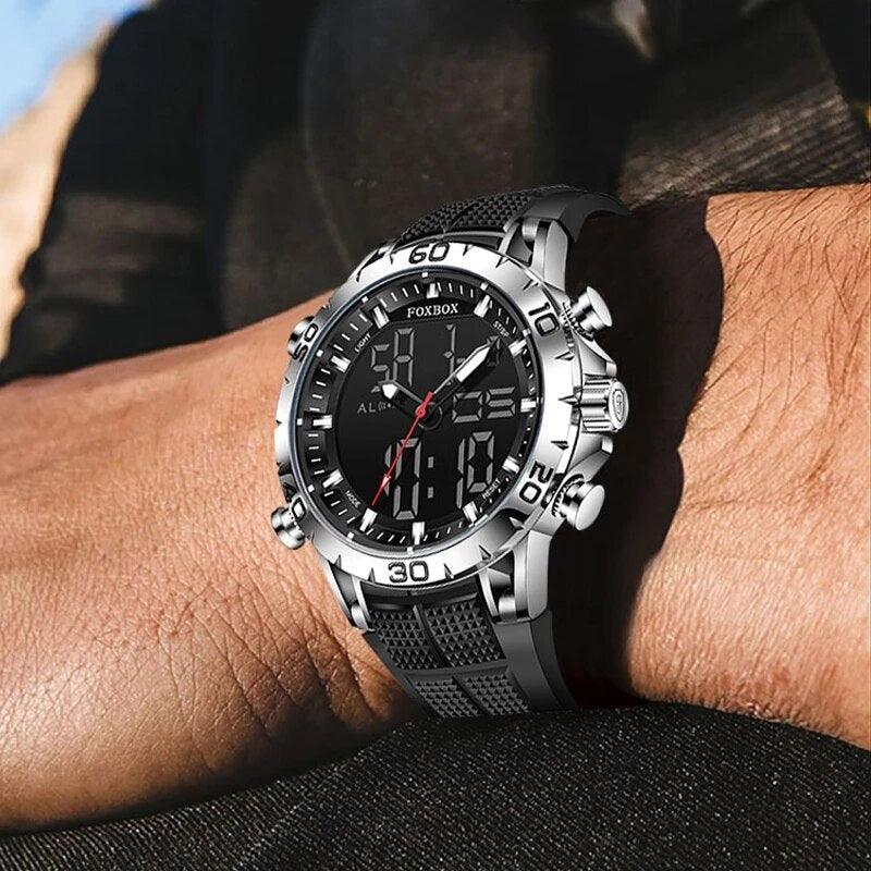 Relógio Masculino Militar FoxBox Tela Infinita - Sundian - Sundian