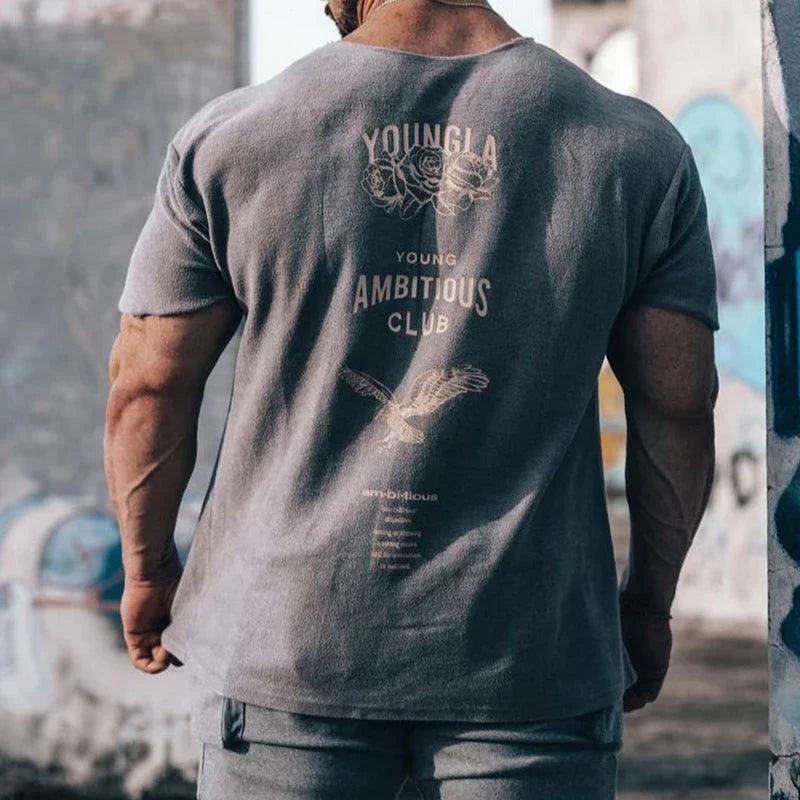 Camiseta Esportiva Oversized Masculina Pump - Sundian - Sundian