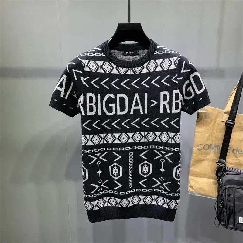 Knitted T-Shirt - Midset - Ideal for any occasion