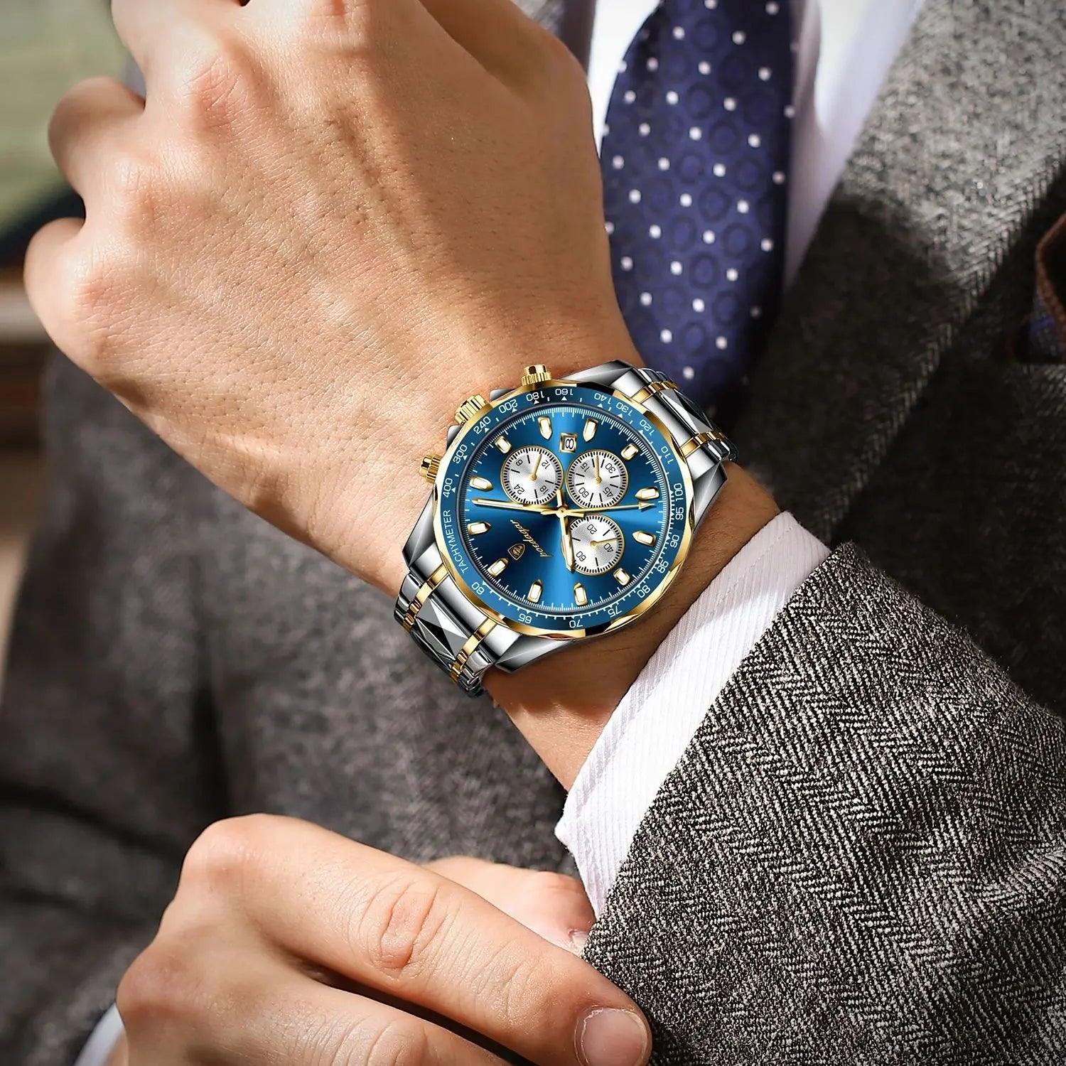 Relógio Masculino Luxo Perpétuo Diamond - Sundian - Sundian