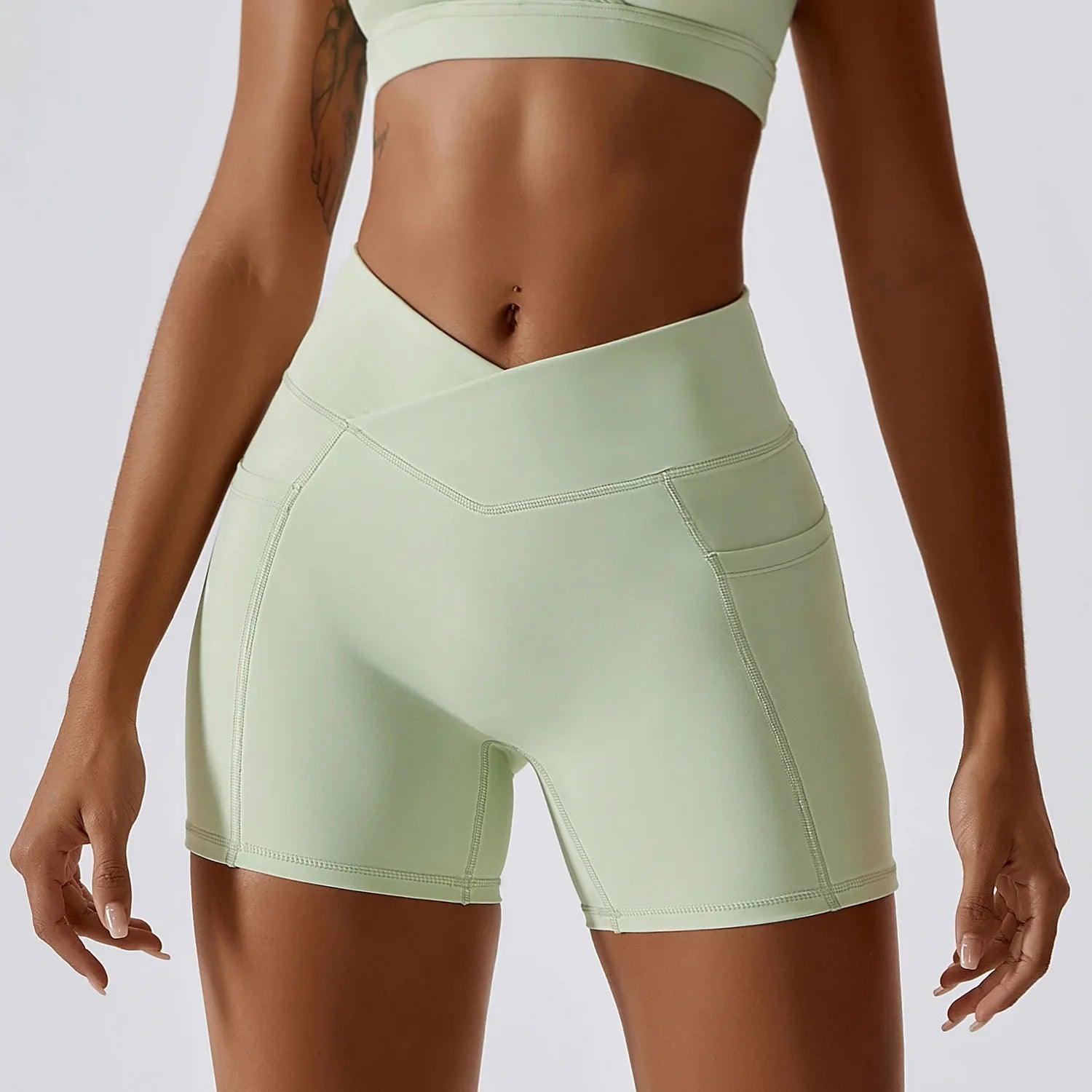 Shorts Fitness Feminino Com Bolso Zephyros - Sundian - Sundian