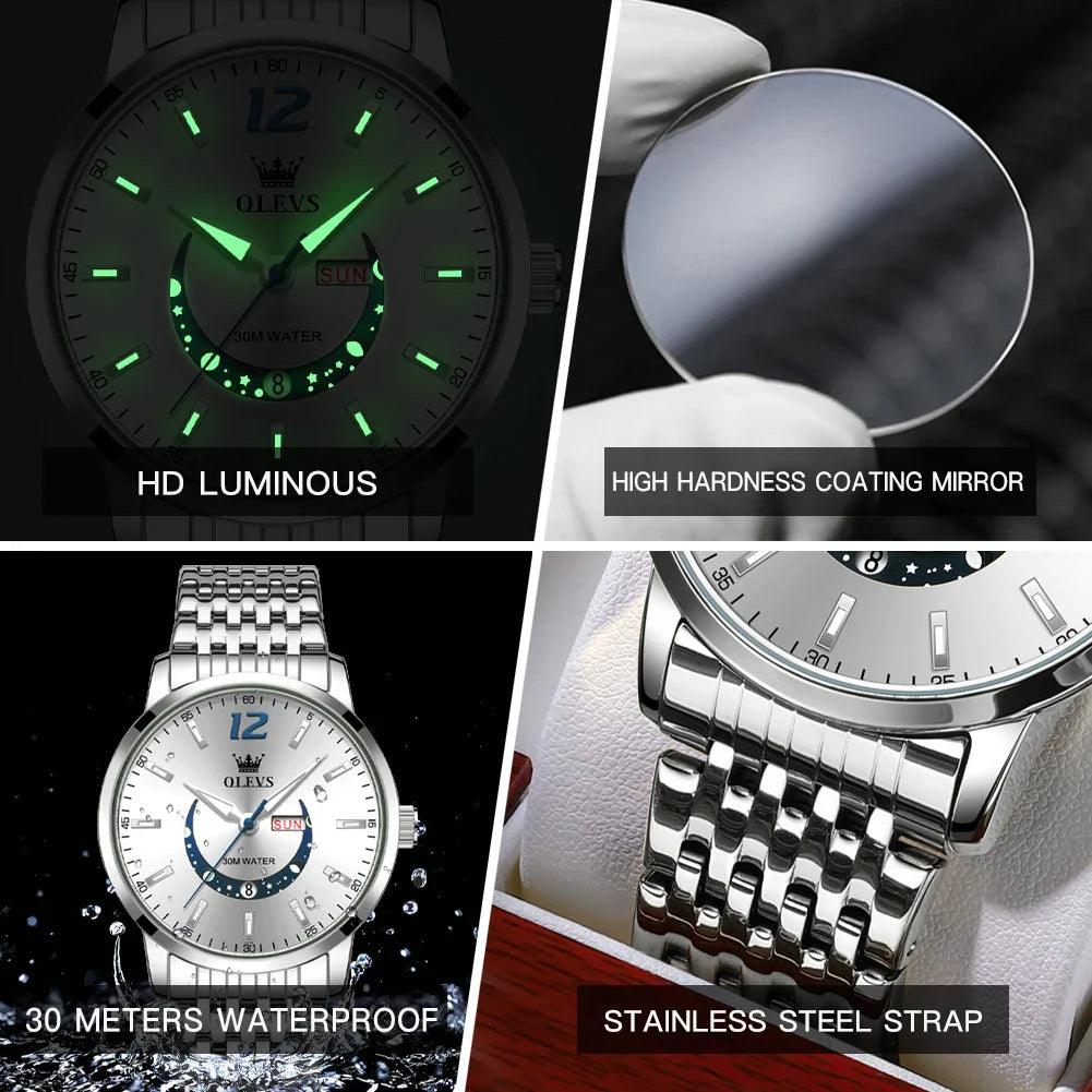 Relógio Masculino de Luxo AirforcX - Sundian - Sundian