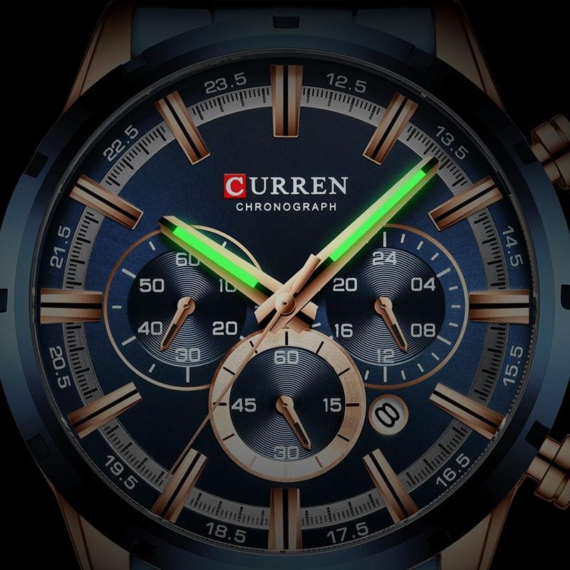 Relógio Tempus Aureum Masculino Curren - Sundian - Sundian
