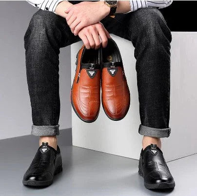 Modern Casual Leather Sports Shoes + Free Shipping + Immediate Delivery + Gift