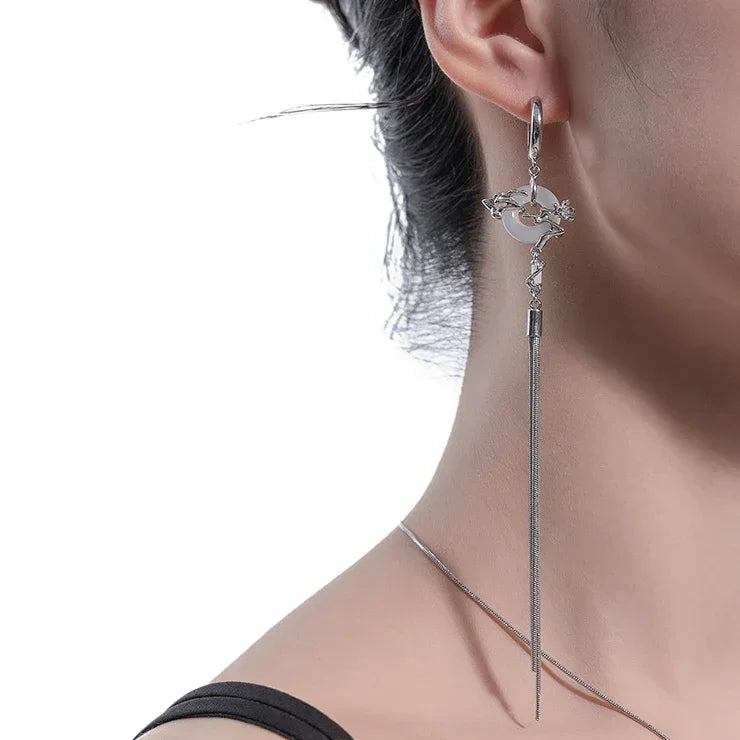 Par de pendientes Morgana - Estilo cascada