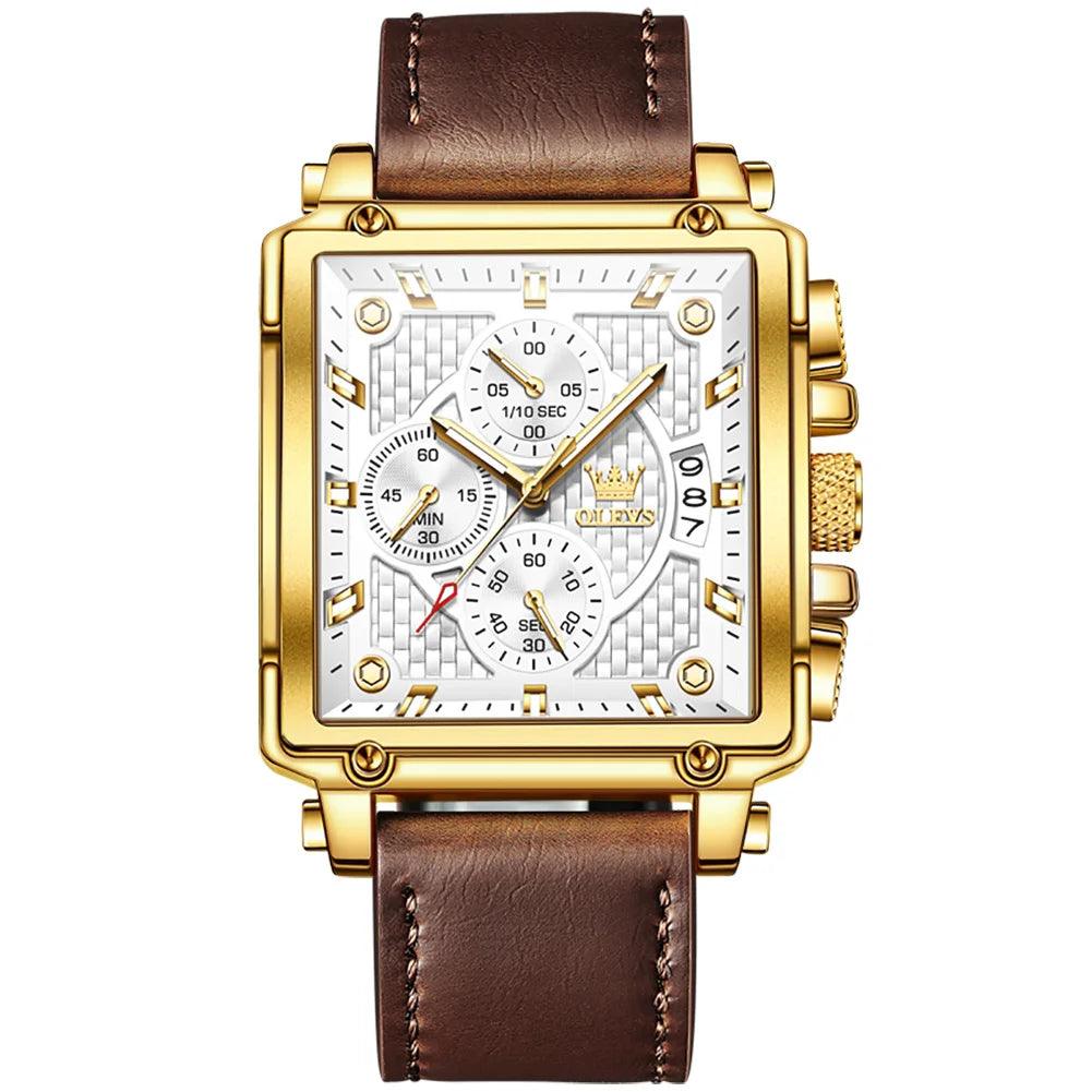 Relógio Masculino Original Quadrado Chronos - Sundian - Sundian
