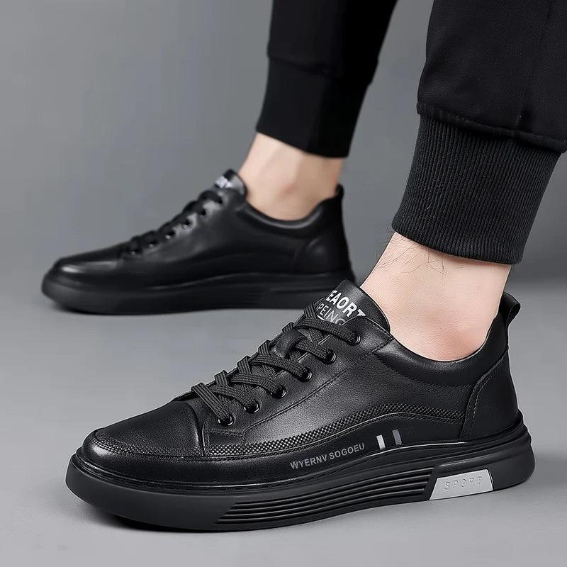 Tênis Casual Sport Flat - Couro Legítimo - Sundian - Sundian