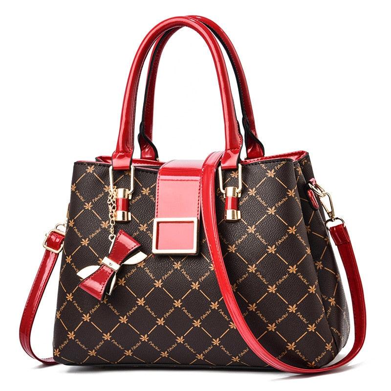Bolsa Feminina de Couro Princess Luxo - Sundian