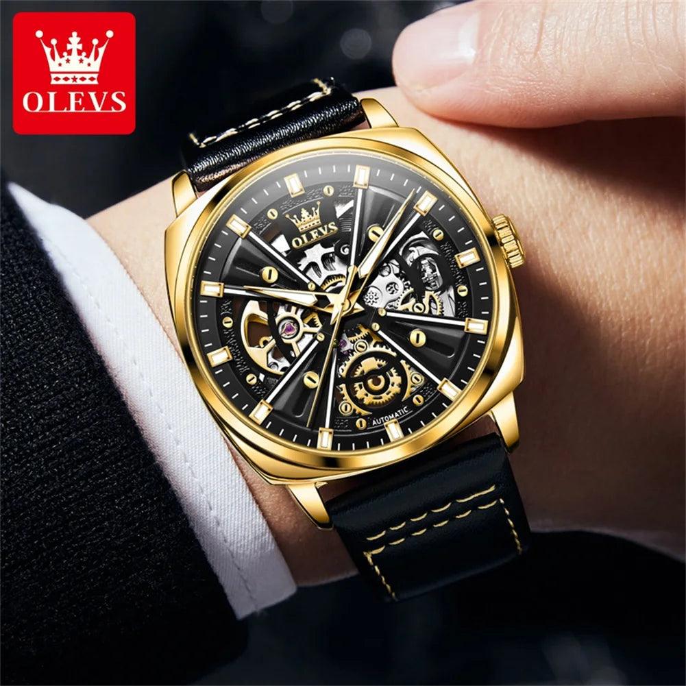 Relógio Masculino Automático Esqueleto - Sundian - Sundian