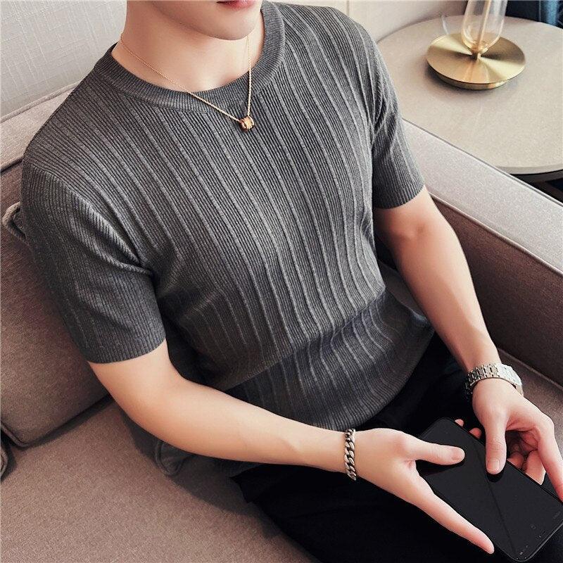 Knit T-shirt - Lets'go - Simply irresistible