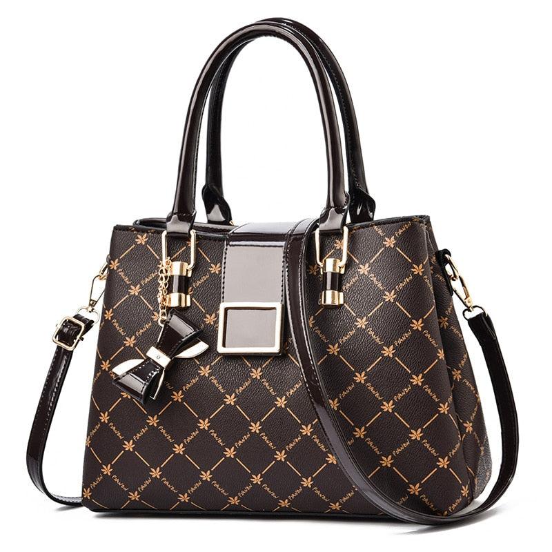 Bolsa Feminina de Couro Princess Luxo - Sundian