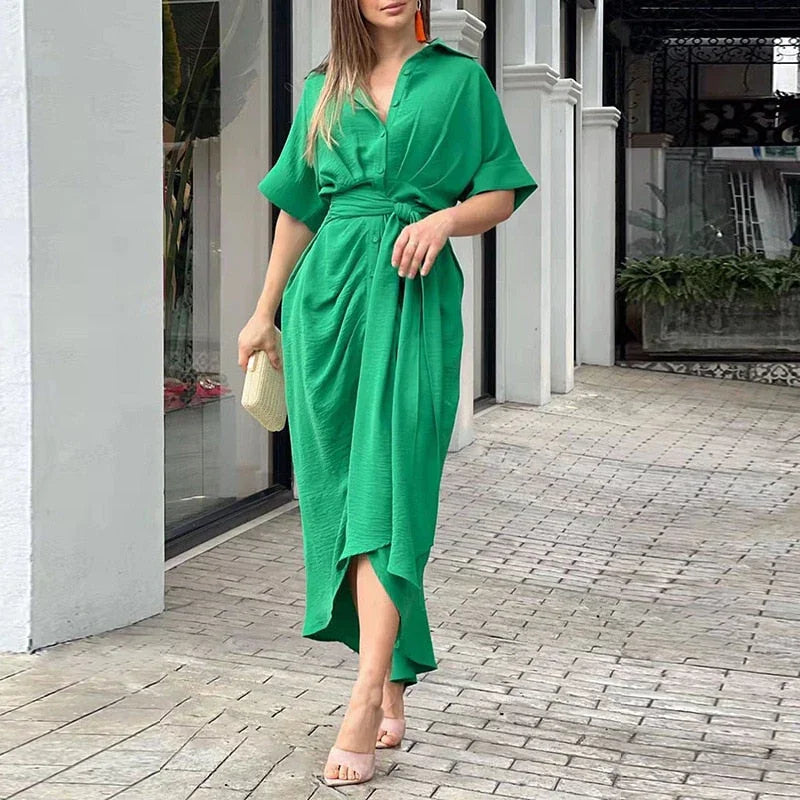 Vestido Ariyah – Elegância e conforto para o dia a dia