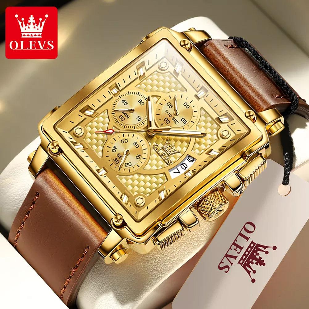 Relógio Masculino Original Quadrado Chronos - Sundian - Sundian