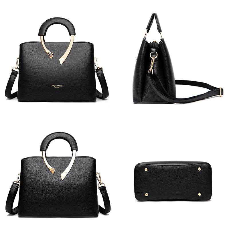 Bolsa Feminina de Couro Elegance - Sundian