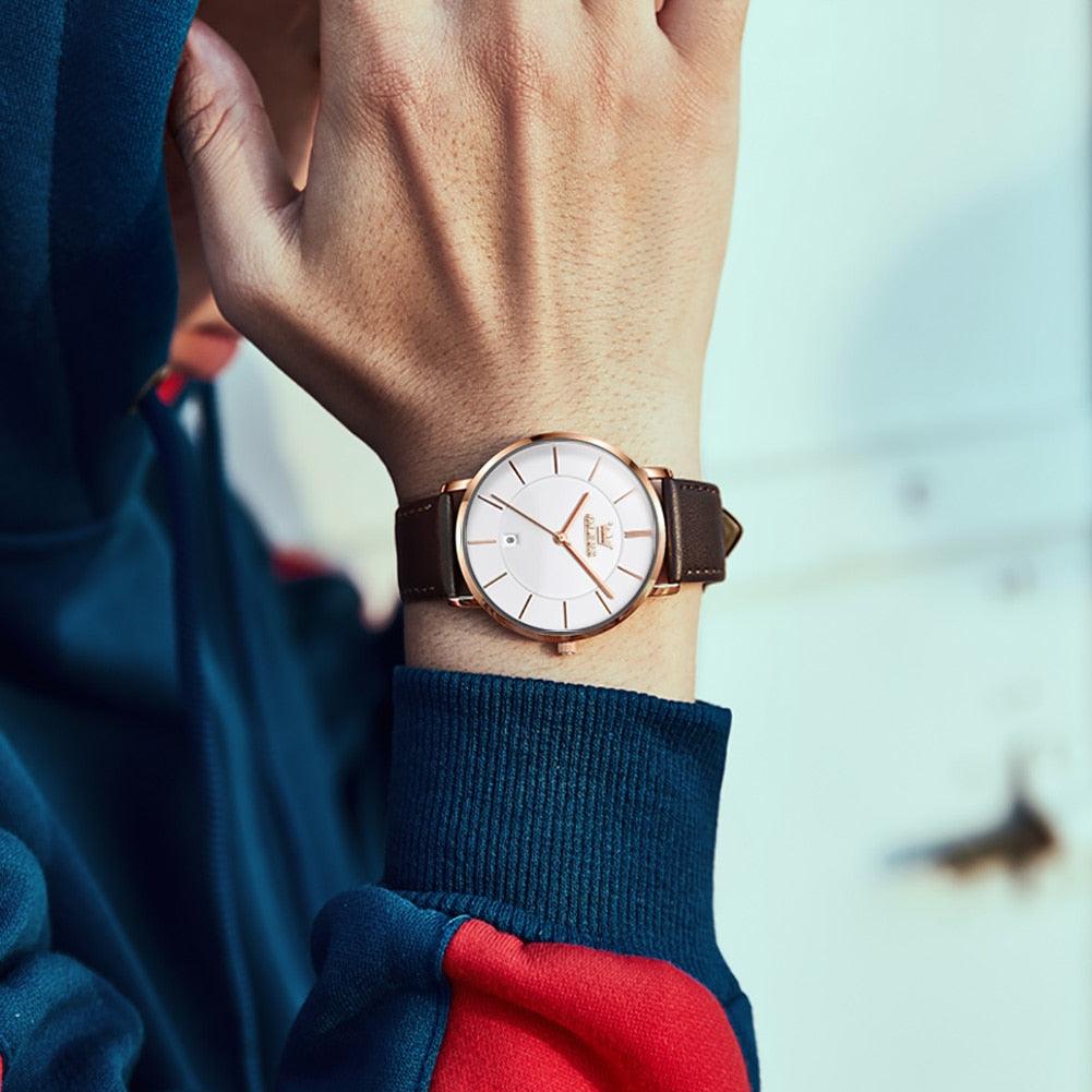 Relógio Masculino Ultra Fino Minimalista Térion - Sundian - Sundian