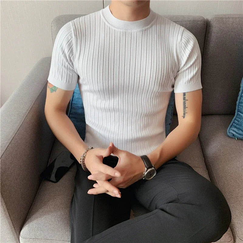 Camiseta de tricot - Forense - Encanto y ligereza en un solo look