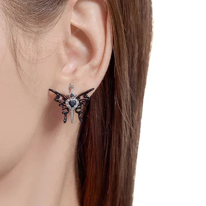 Par de pendientes MORTICIA
