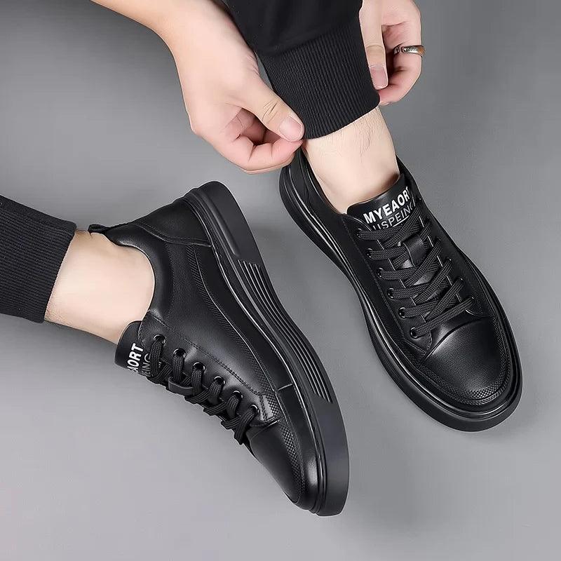 Tênis Casual Sport Flat - Couro Legítimo - Sundian - Sundian