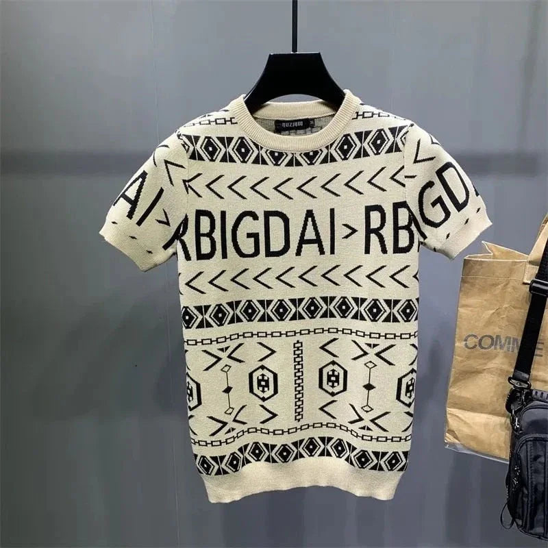 Knitted T-Shirt - Midset - Ideal for any occasion