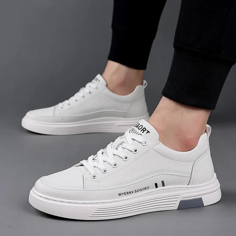 Tênis Casual Sport Flat - Couro Legítimo - Sundian - Sundian