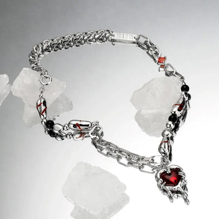 Collar Amor Moderno en Plata 925 – Cadena de 51 cm