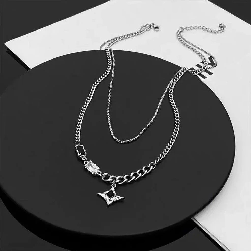 Collar Noche Estrellada en Plata 925 – Cadena de 45 cm