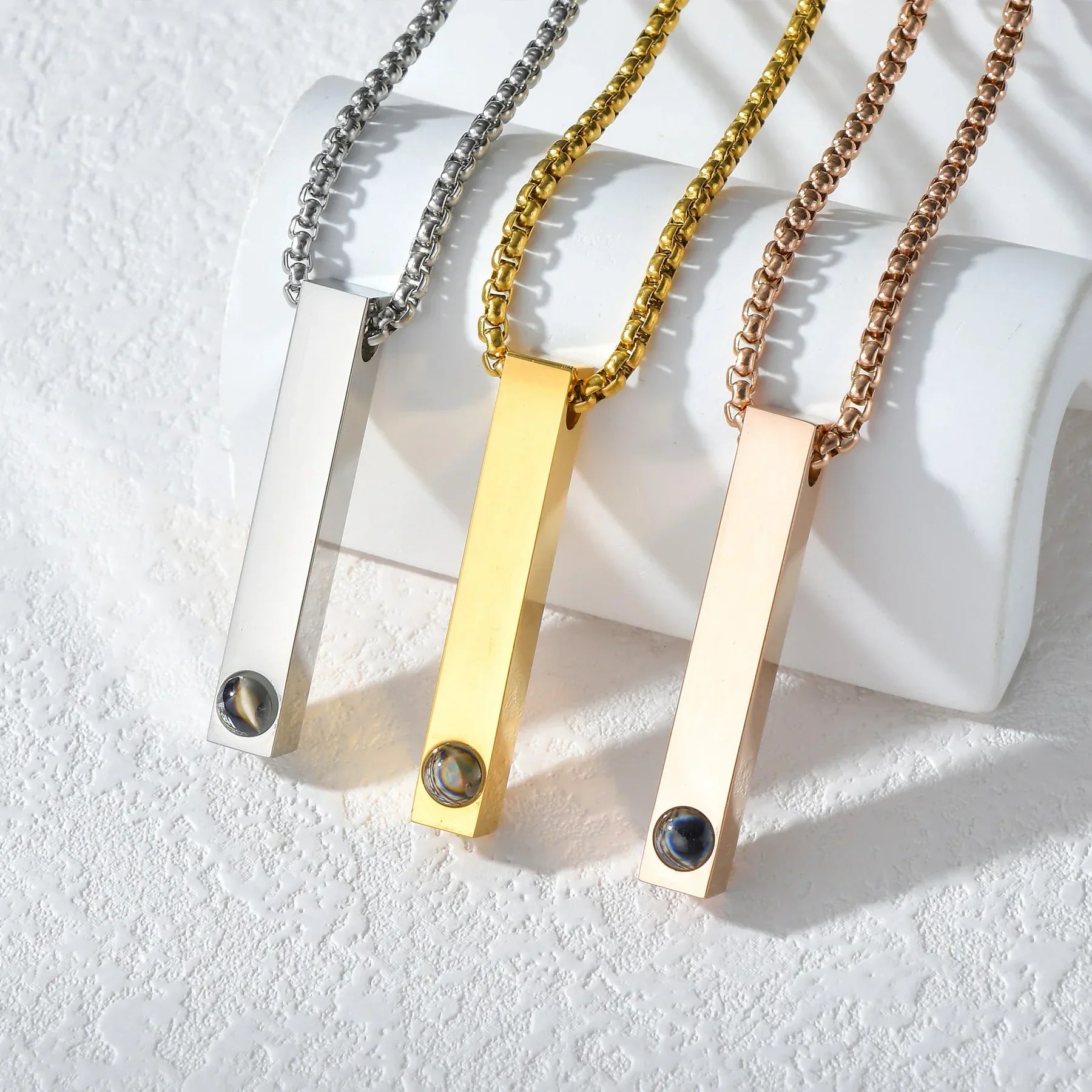 Eternidad - Collar con foto personalizado