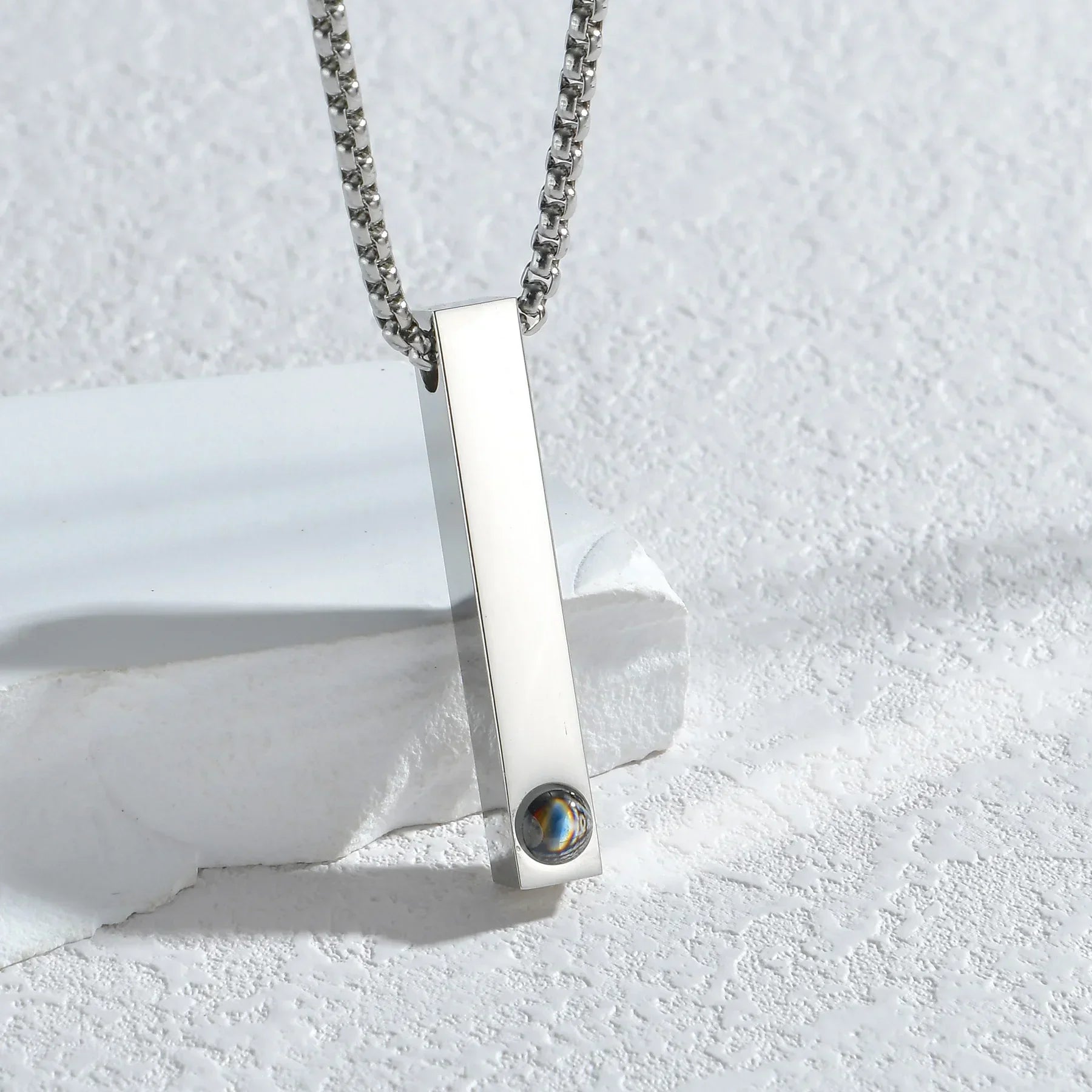 Eternidad - Collar con foto personalizado