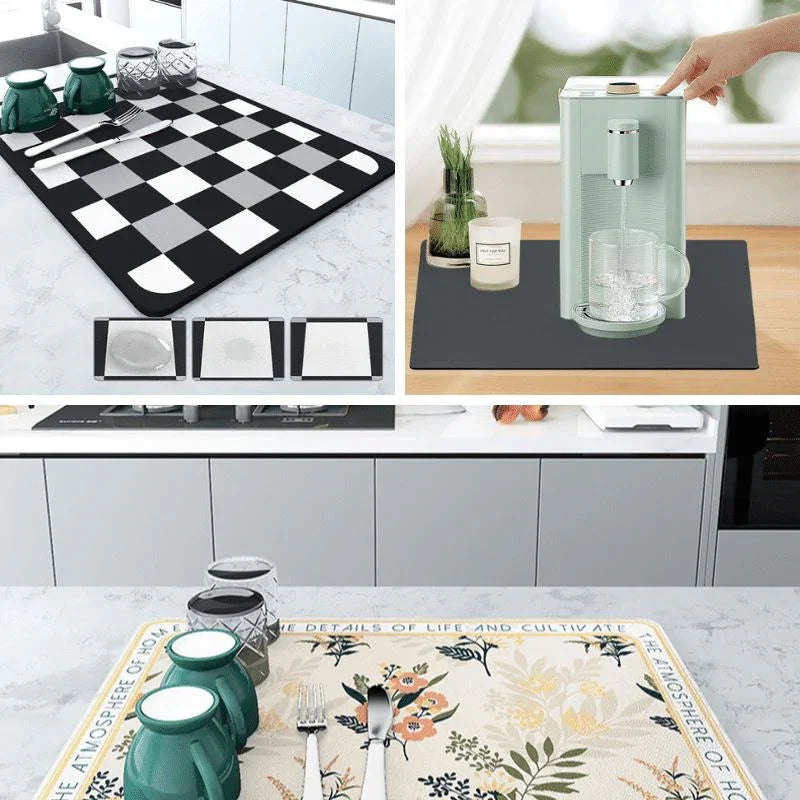 Magic Absorbent Drain Mat