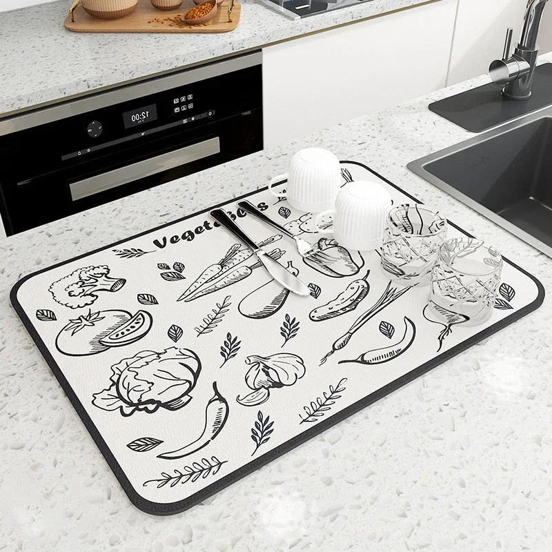 Magic Absorbent Drain Mat