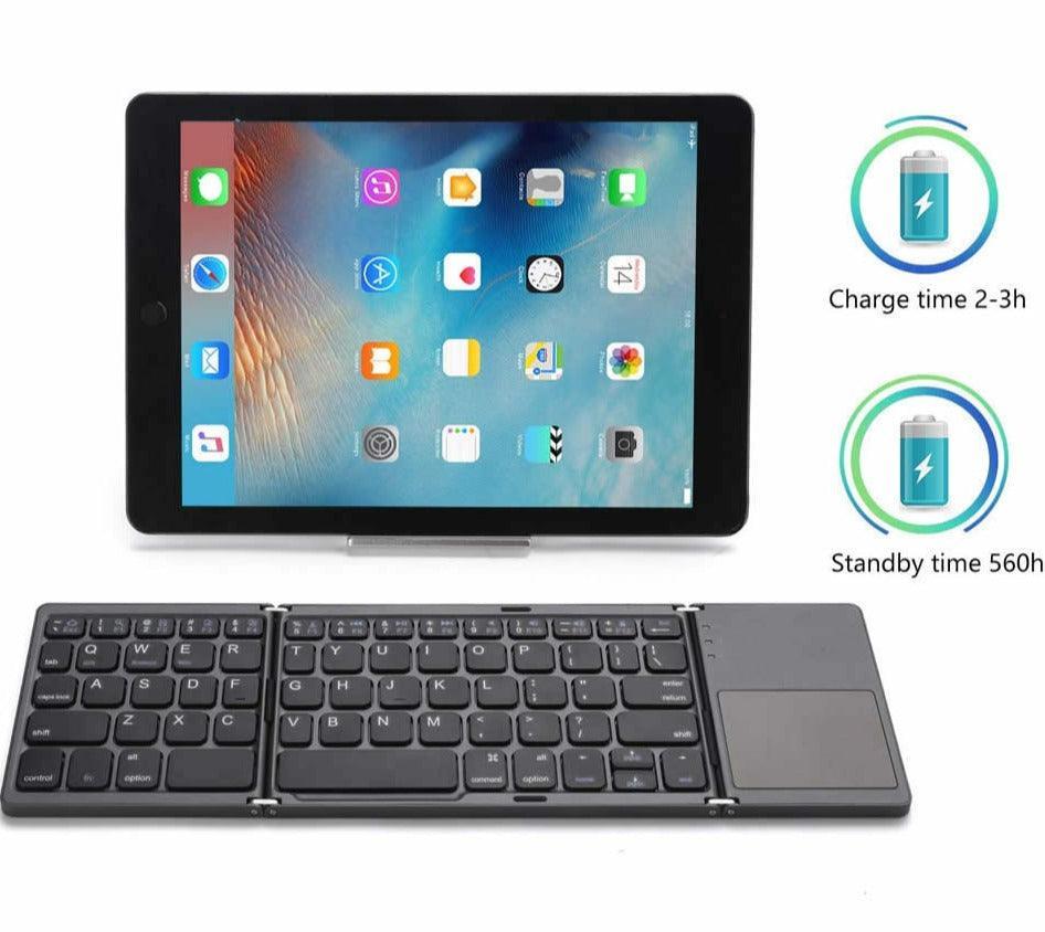 Rugged Foldable Keyboard for Mobile Productivity
