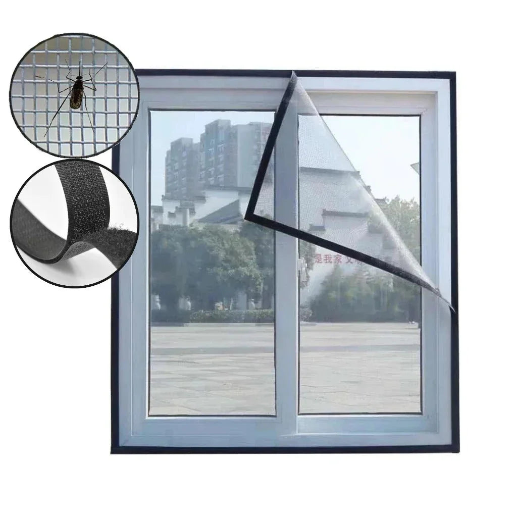 InsectGuard Mosquito Screen with Removable Velcro for Windows