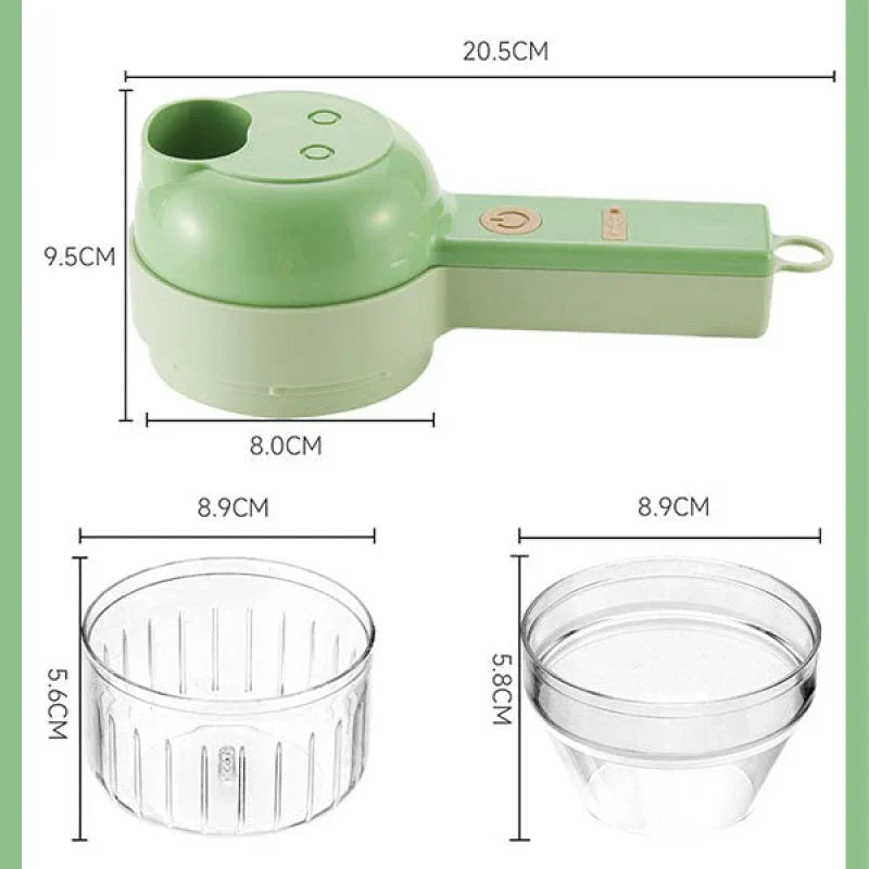 4-in-1 Multifunctional Electric Vegetable Chopper