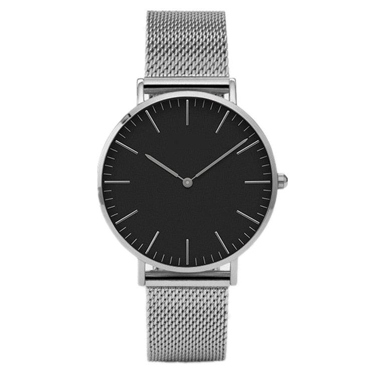 Relógio feminino Aço Ultra Minimalista - Sundian - Sundian