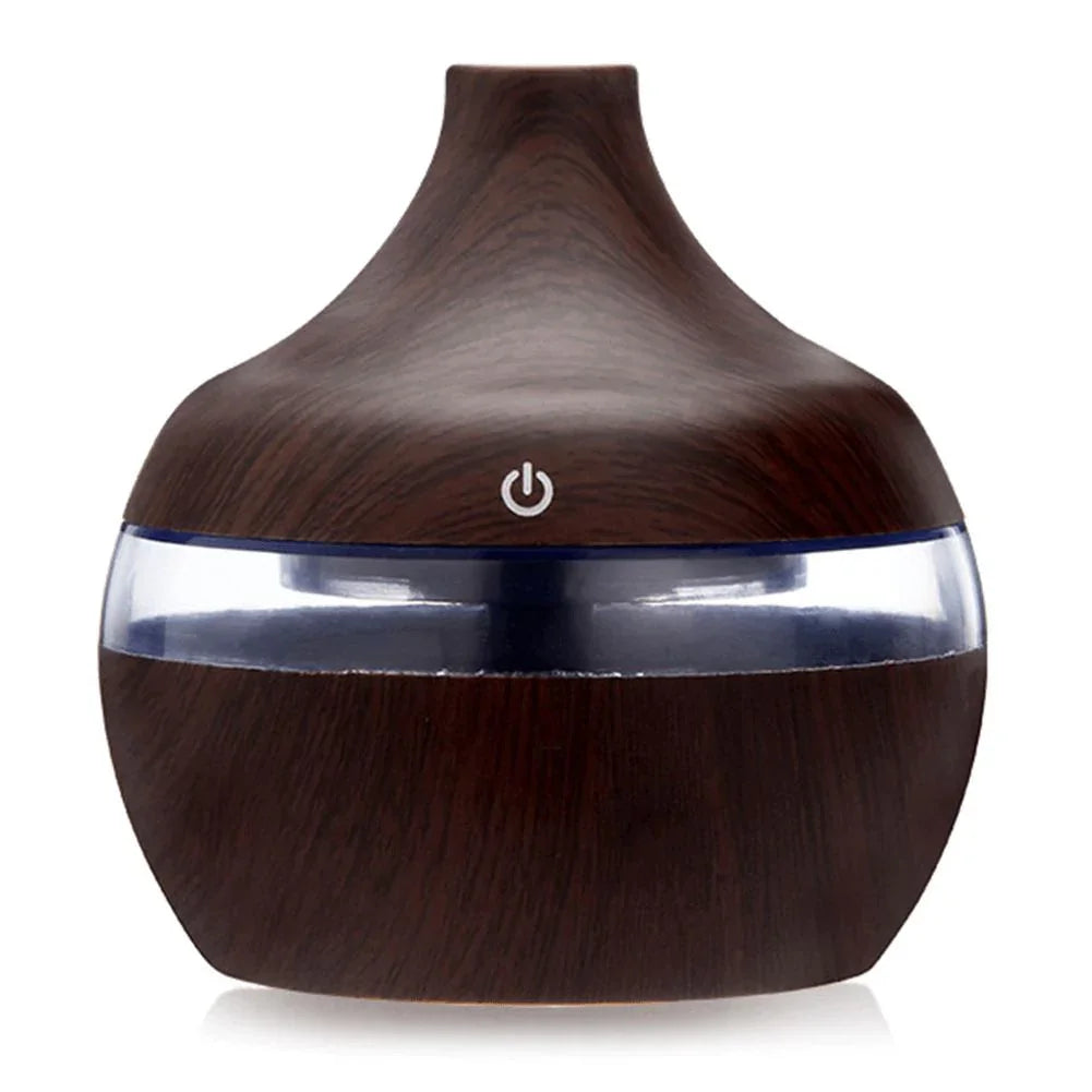 USB Ultrasonic Air Humidifier and Aromatizer with LED