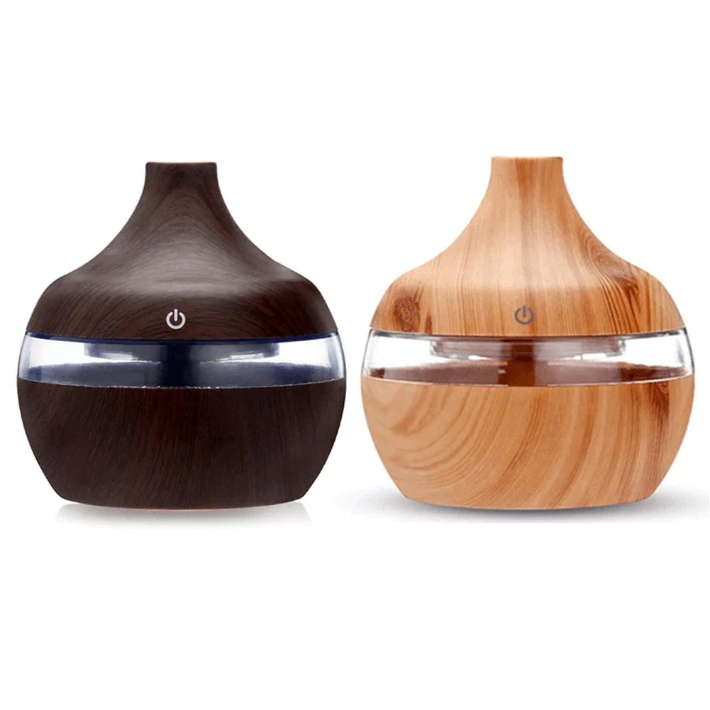USB Ultrasonic Air Humidifier and Aromatizer with LED
